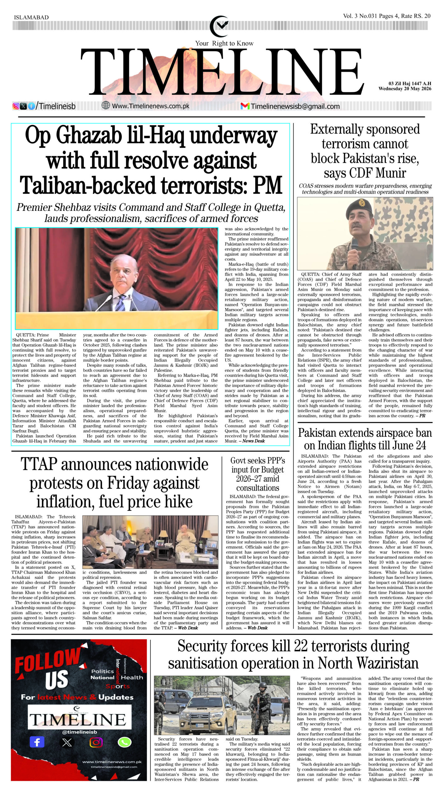 TimeLine Page 1